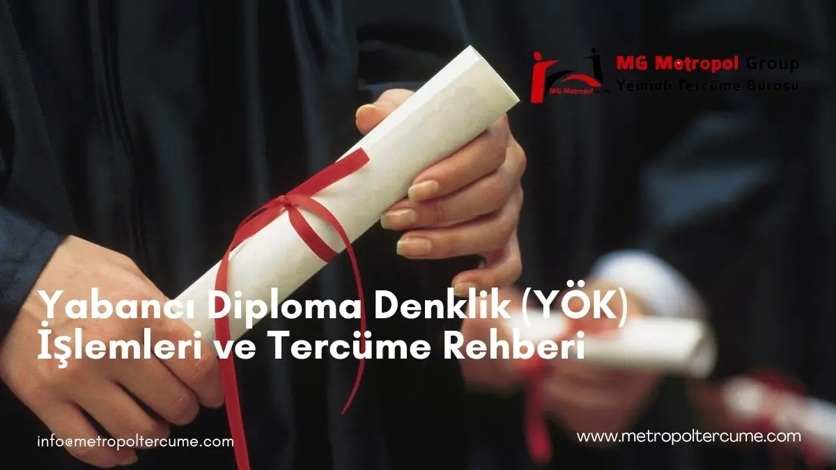 yabancı diploma denklik tercümesi