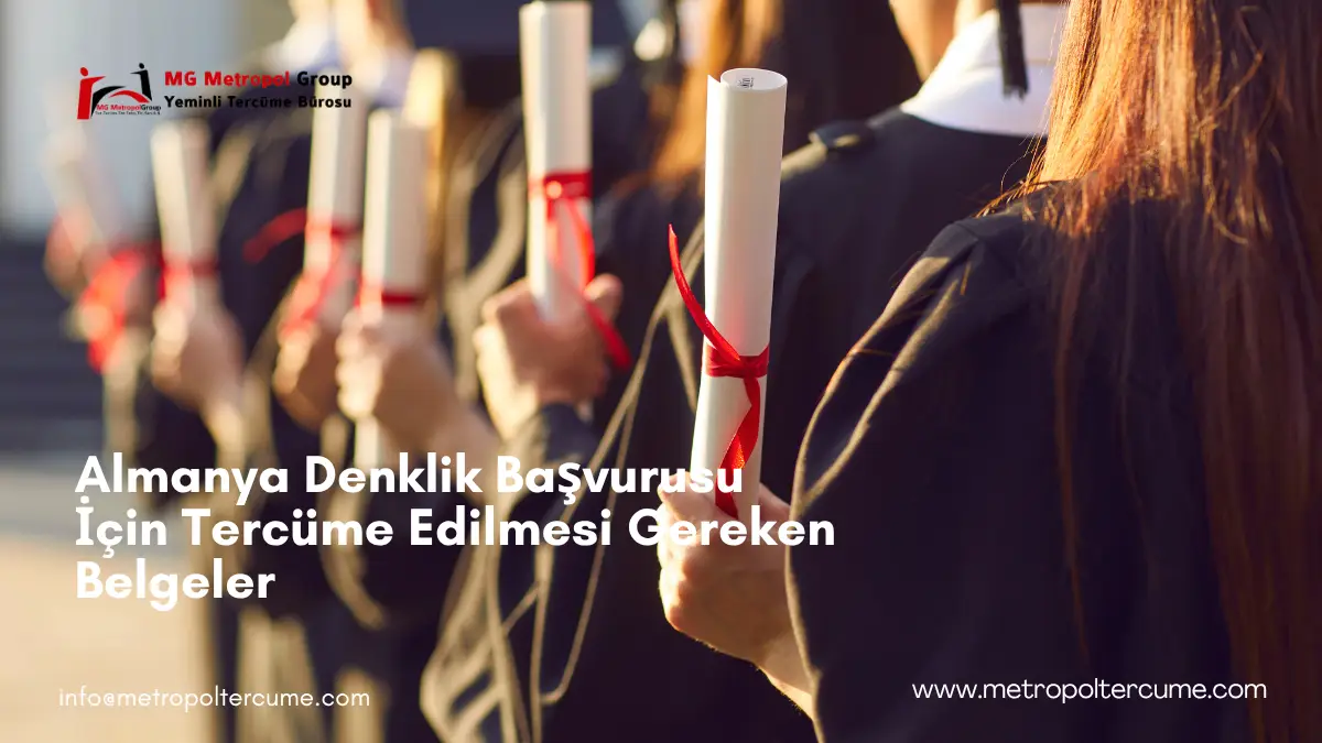 almanya denklik belgeleri tercüme